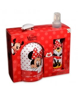 Disney Minnie Mousse set for children (EDP, 150 ml + liquid soap, 500 ml)