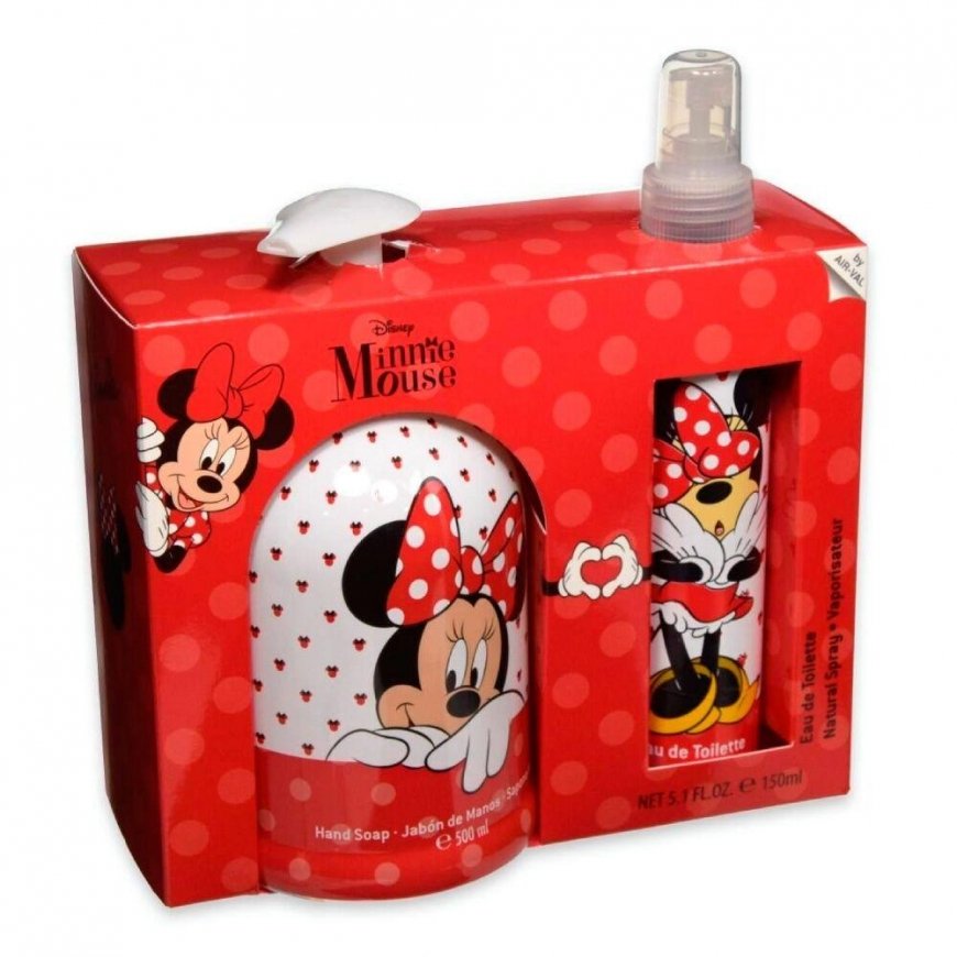 Disney Minnie Mousse set for children (EDP, 150 ml + liquid soap, 500 ml)