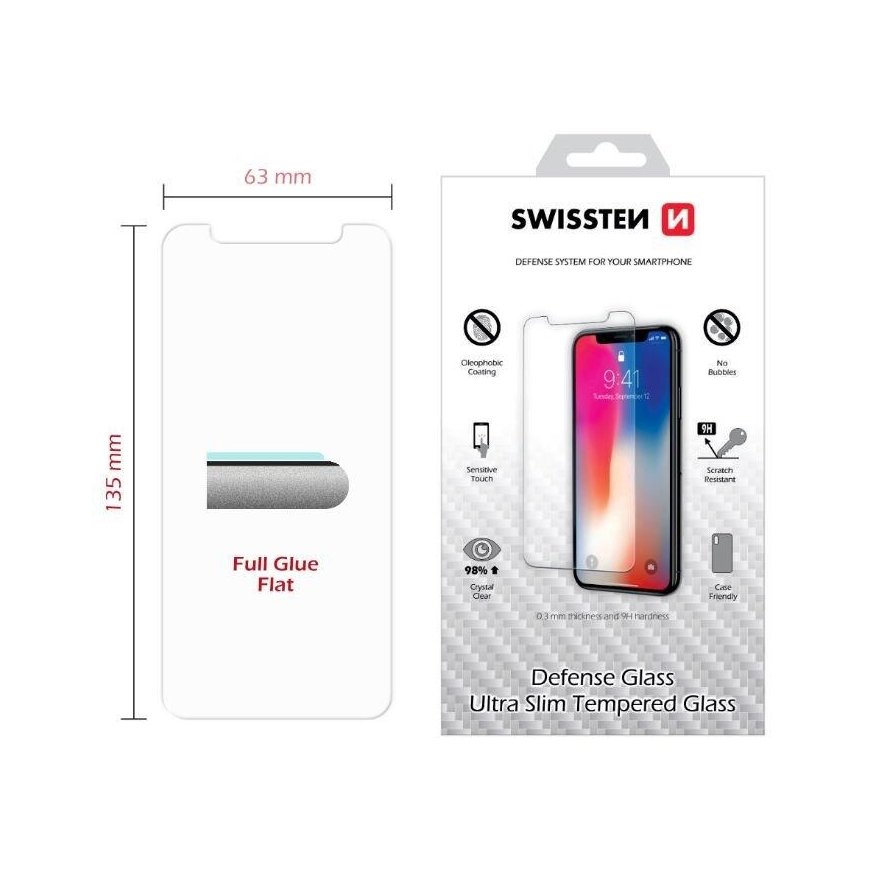 Swissten Tempered Glass Premium 9H Screen