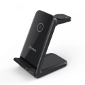Choetech T608 15W 4in1 induction charging station - juodas Choetech T608 15W 4in1 induction charging station - juodas