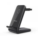 Choetech T608 15W 4in1 induction charging station - juodas Choetech T608 15W 4in1 induction charging station - juodas