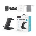 Choetech T608 15W 4in1 induction charging station - black Choetech T608 15W 4in1 induction charging station - black