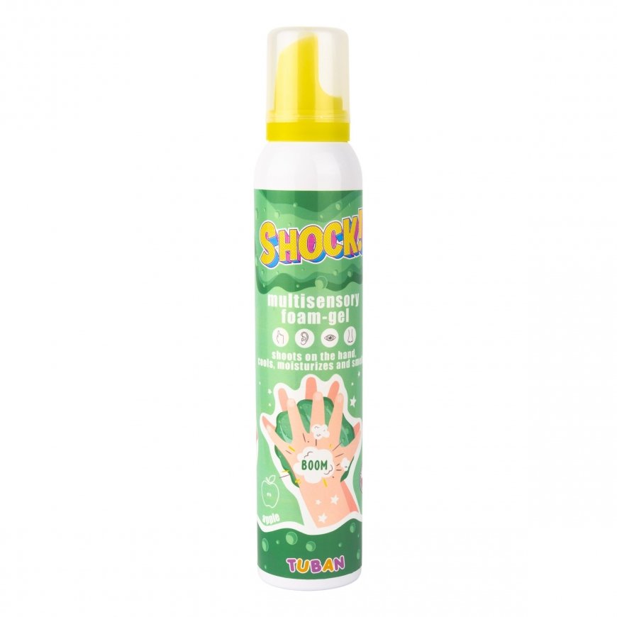 Tuban SHOCK Multisensory foam-gel 200ml Apple