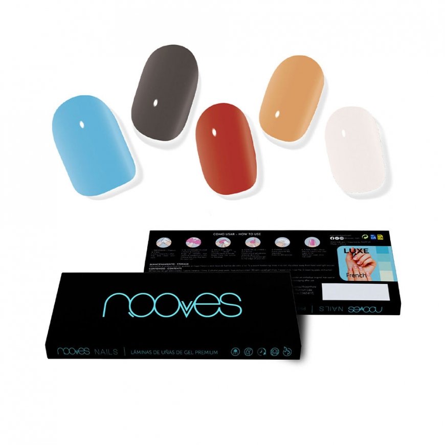 Nooves Premium Glam Melody Gel Nail Foils 20 U