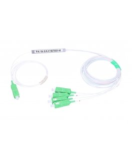 Extralink EX.3470 optinio pluošto kabelis 1 m SC FTTH G.657.A1 Balta