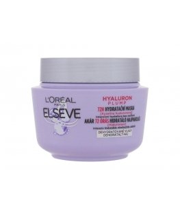 L'Oréal Paris Elseve Hyaluron Plump Moisture Hair Mask Hair Mask moterims, 300 ml