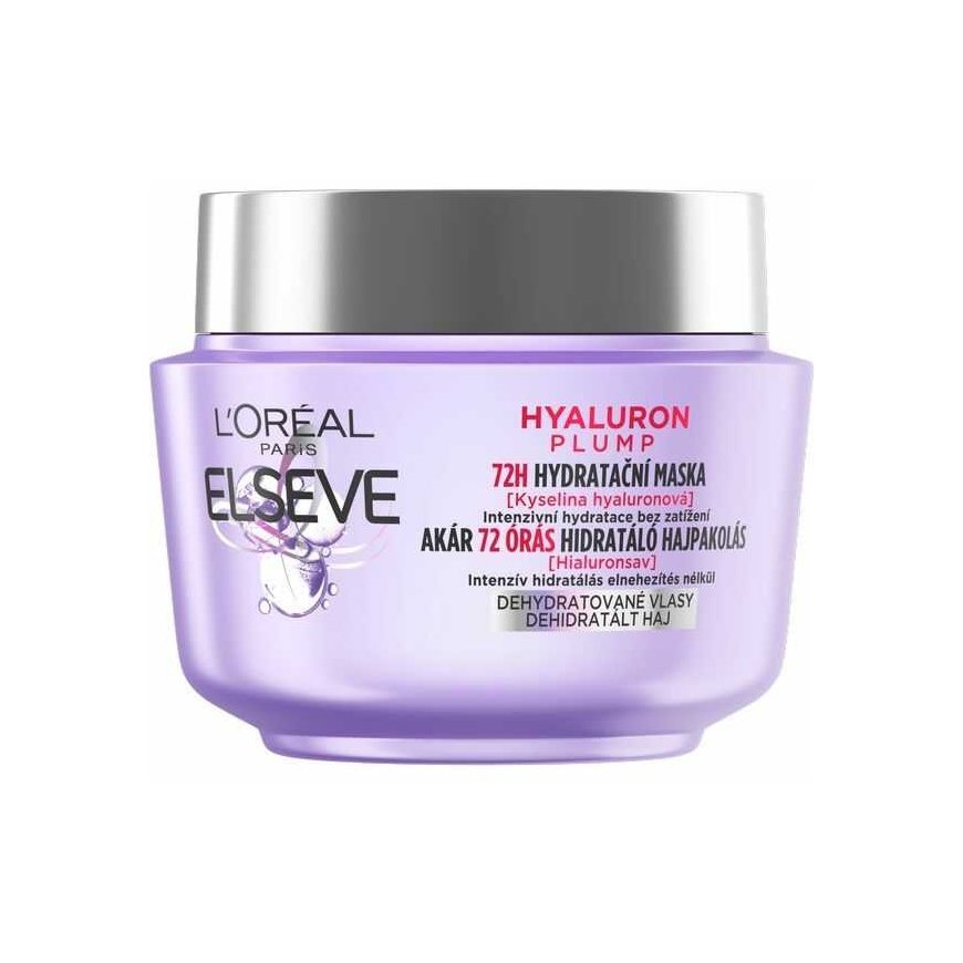 L'Oréal Paris Elseve Hyaluron Plump Moisture Hair Mask Hair Mask moterims, 300 ml – 2