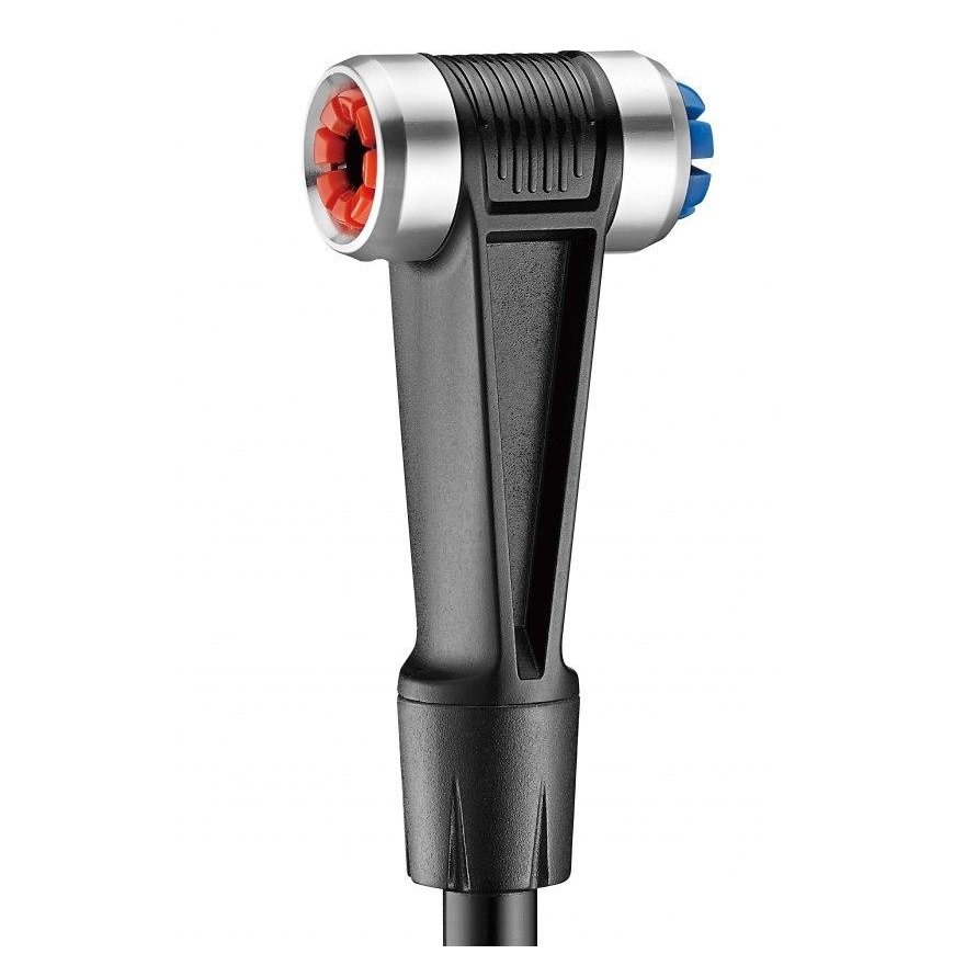 Pump built-in BETO steel Pro CMP-138SGC-H1 silver EZ-head with manometer – 2