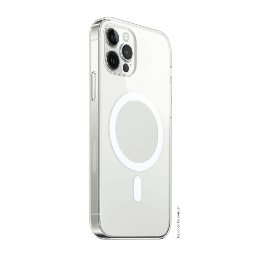 Swissten Clear Jelly MagStick Back Cace for Apple IPhone 15 Pro