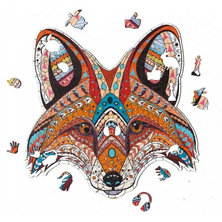 Beldizart Puzzle Beldizart Fox totem ADPZ009