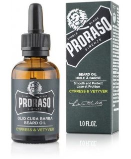 Proraso Cypress & Vetyver Beard Oil Barzdos aliejus, 30 ml