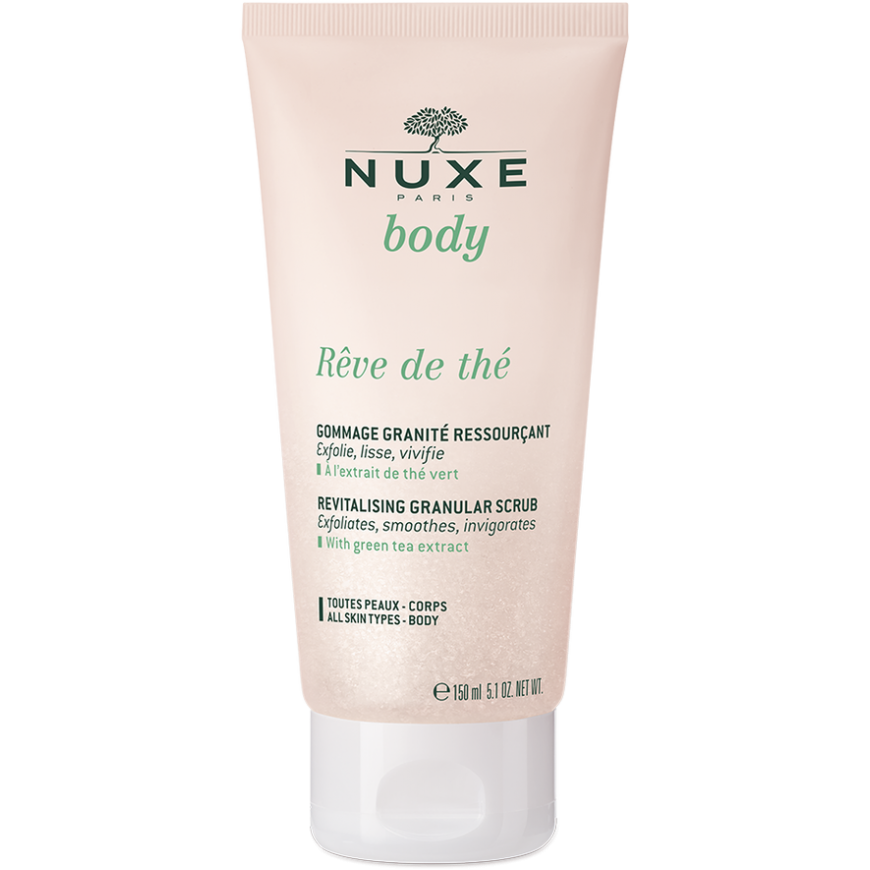 NUXE Restorative scrub "NUXE Body Rêve de Thé" with granules, 150 ml – 2