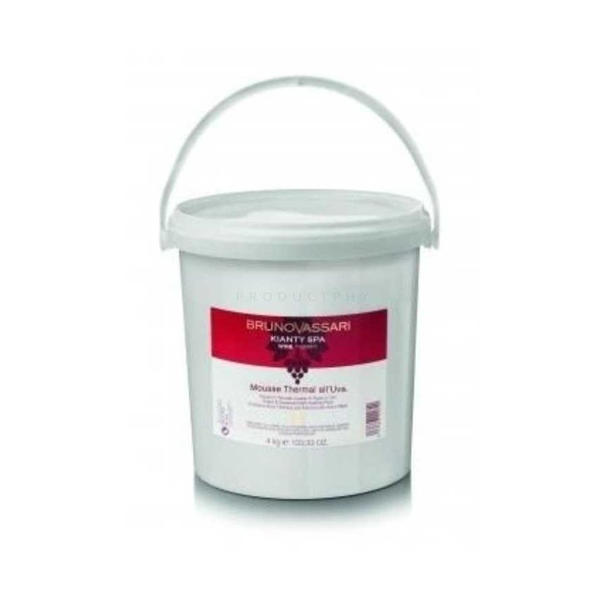 Bruno Vassari, Kianty SPA, Grape, Detoxifying, Kreminis Mask, For Face, 4000 g