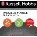 Russell Hobbs RH02812EU7 Metallic Marble wok 28cm