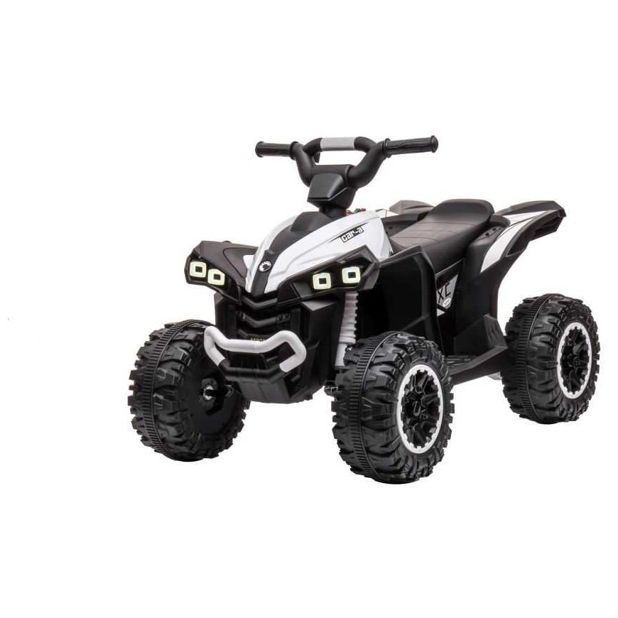 Lean Cars Quad Na Battery HL568 White – 3