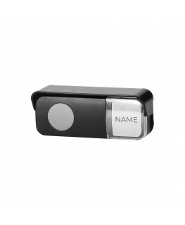 Orno TOGI AC wireless button for TOGI AC doorbell extension, black
