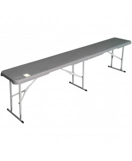 Saska Garden Suolas 183x28x43cm pilkas