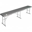 Saska Garden Suolas 183x28x43cm pilkas Saska Garden Suolas 183x28x43cm pilkas