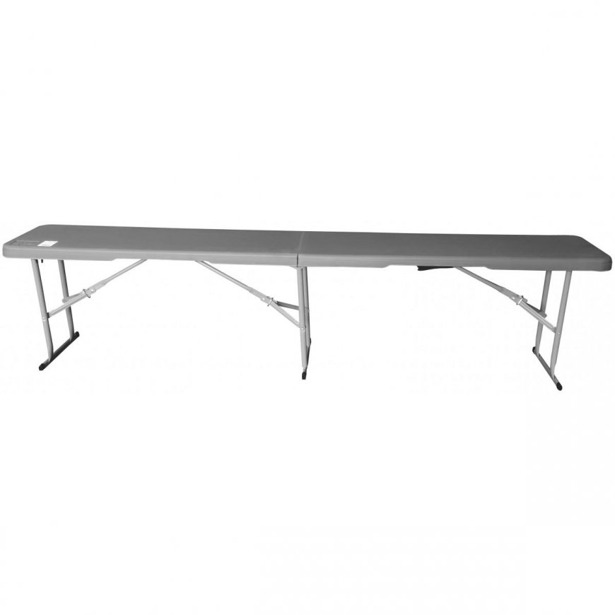 Saska Garden Suolas 183x28x43cm pilkas – 3