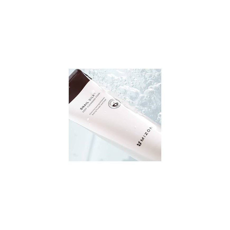 Mizon Snail Silky Deep Cleansing Foam - Daily cleansing facial foam