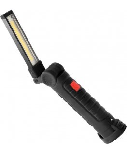 Orno COB LED dirbtuvių žibintuvėlis 2W, 200lm, 1200mAh, sulankstomas
