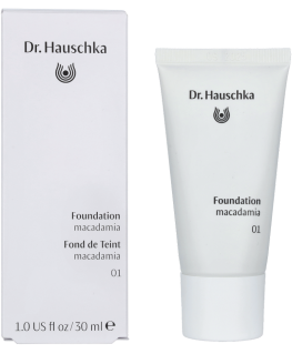 Dr. Hauschka Foundation veido pagrindas 01 Macadamia 30ml