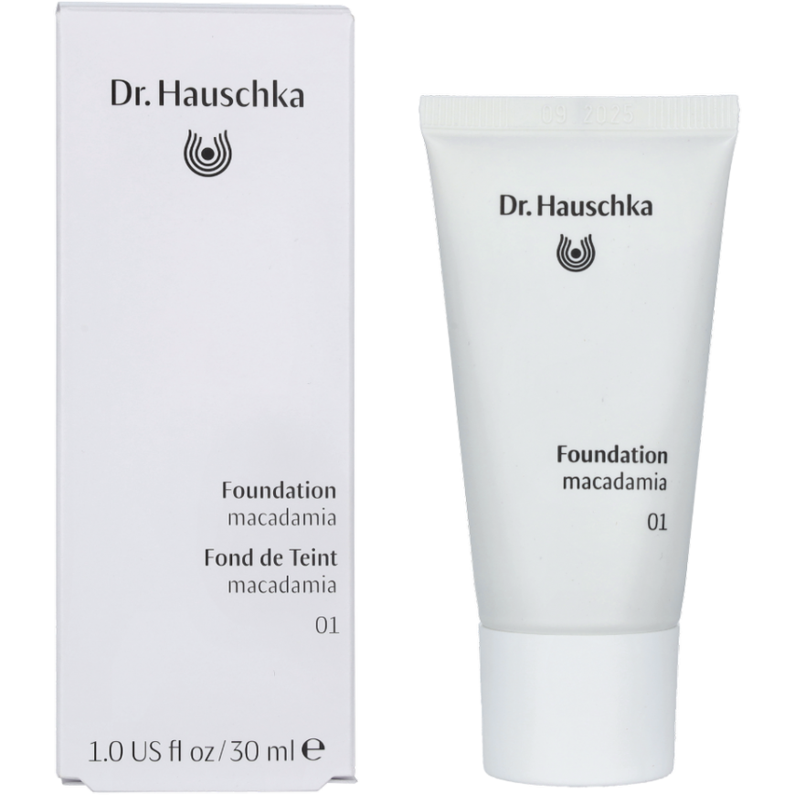 Dr. Hauschka Foundation veido pagrindas 01 Macadamia 30ml
