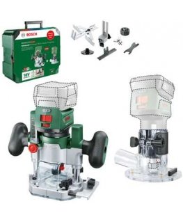 Bosch AdvancedTrimRouter 18V-8 freza SET-be akumuliatoriaus ir kroviklio