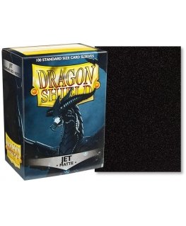 Dragon Shield Standard Sleeves - Matte Jet (100 Vnt)