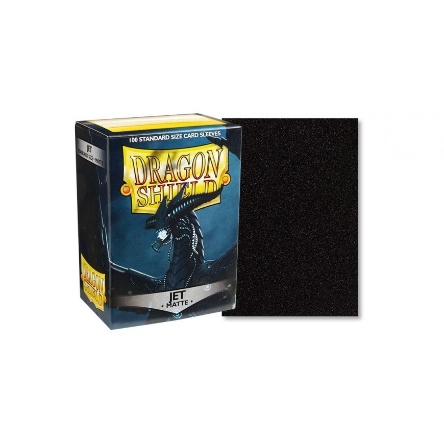 Dragon Shield Standard Sleeves - Matte Jet (100 Vnt) – 2
