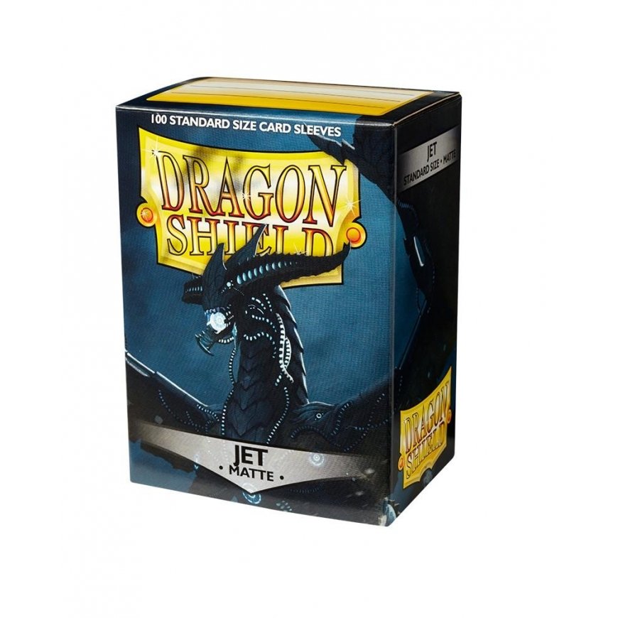 Dragon Shield Standard Sleeves - Matte Jet (100 Units) – 4