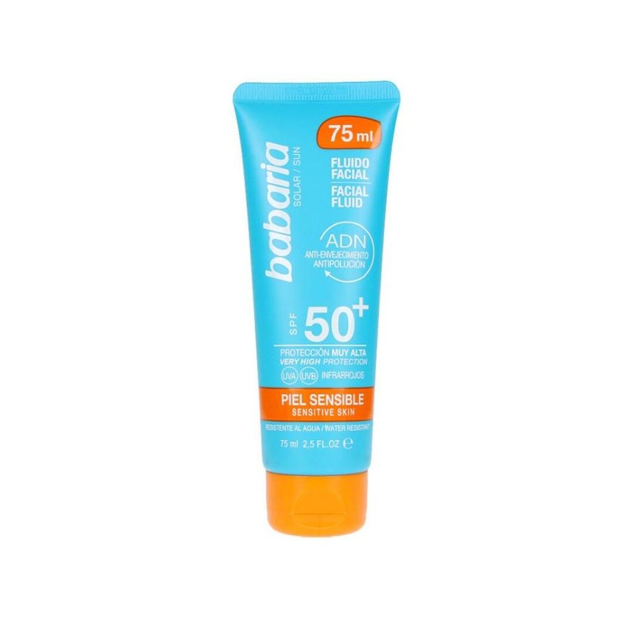 Babaria Facial Fluid for sensitive skin Spf50 75ml