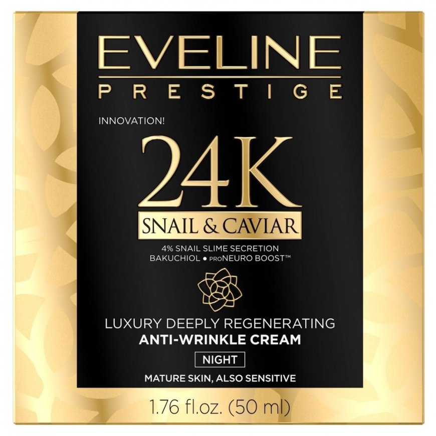 Eveline Cosmetics Eveline EVELINE 24K Snail and Caviar NIGHT CREAM – 2