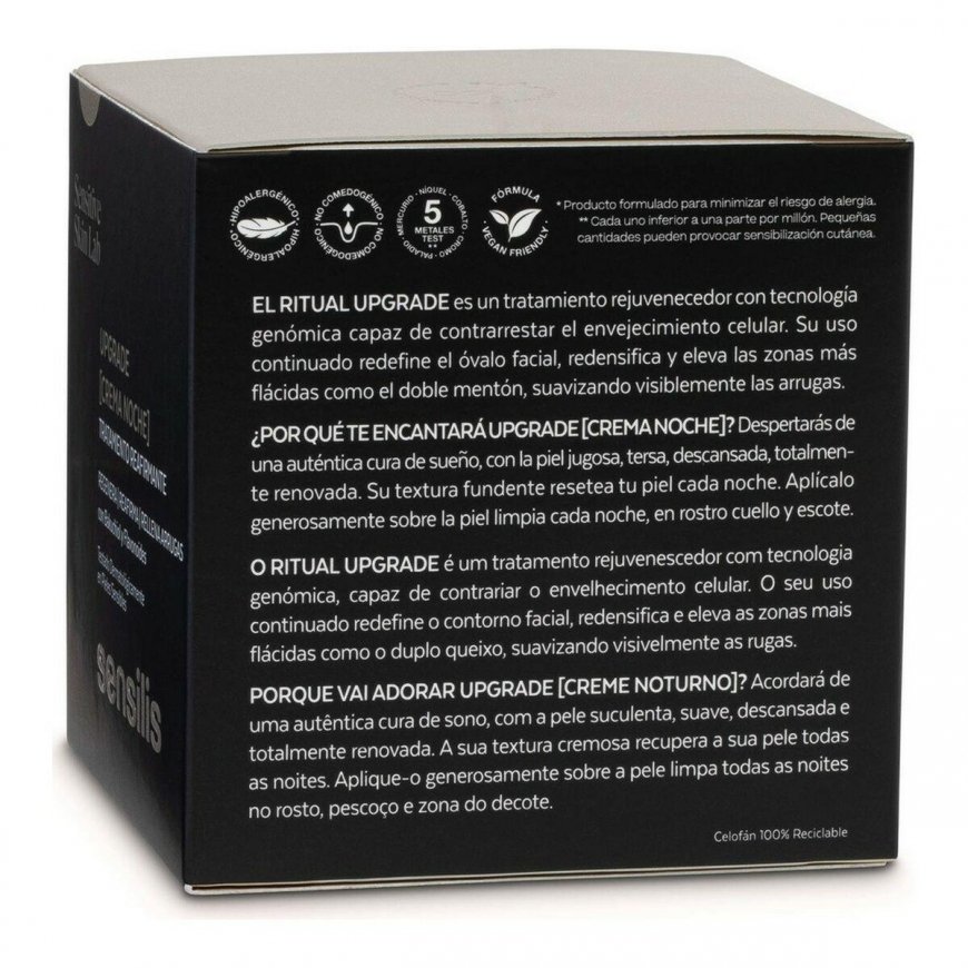 "Sensilis Upgrade" firming therapeutic night cream 50ml – 5