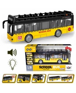 Whoopie bus with lights and opening doors