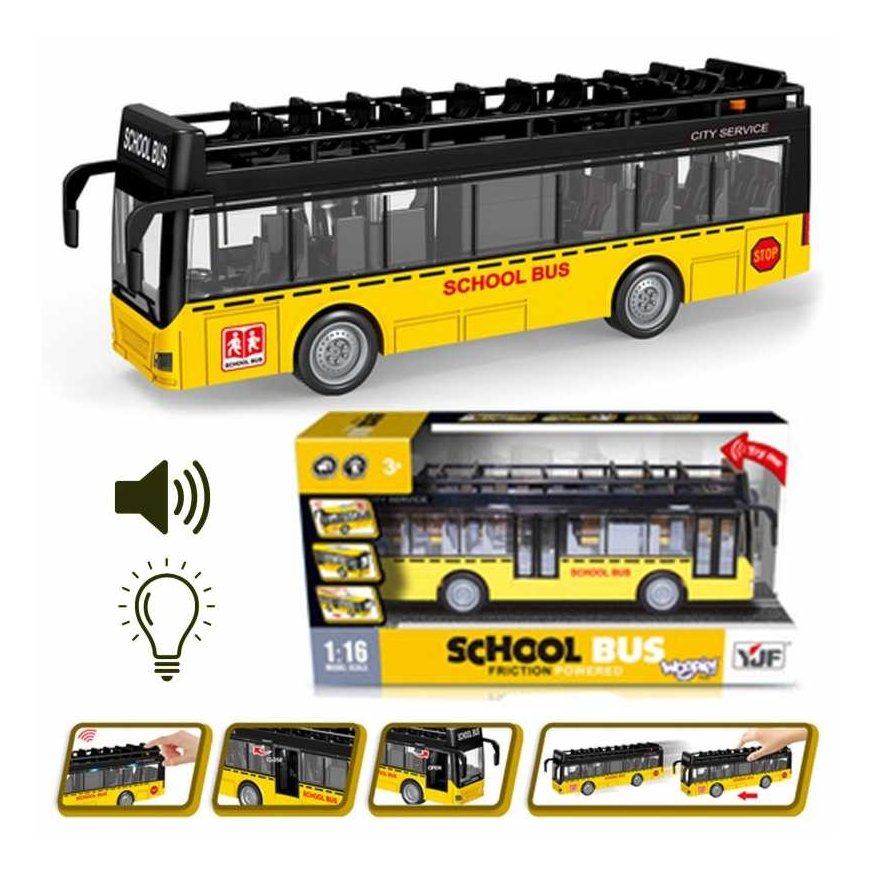 Woopie Whoopie bus with lights and