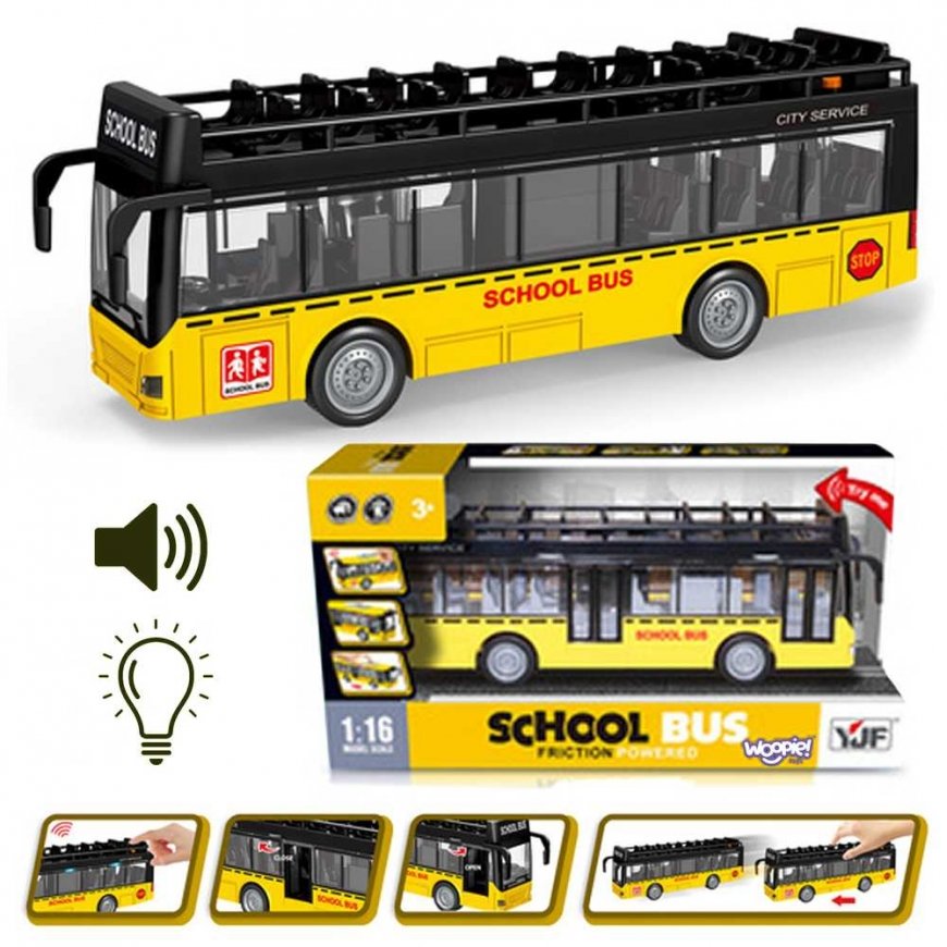 Woopie autobusas su žibintais ir atidarymo durimis – 5