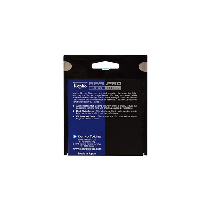 Kenko Filtras RealPro MC ND1000 72mm – 2