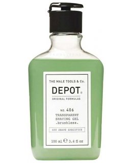 Depot No. 406 Transparent Shaving Gel 100 ml