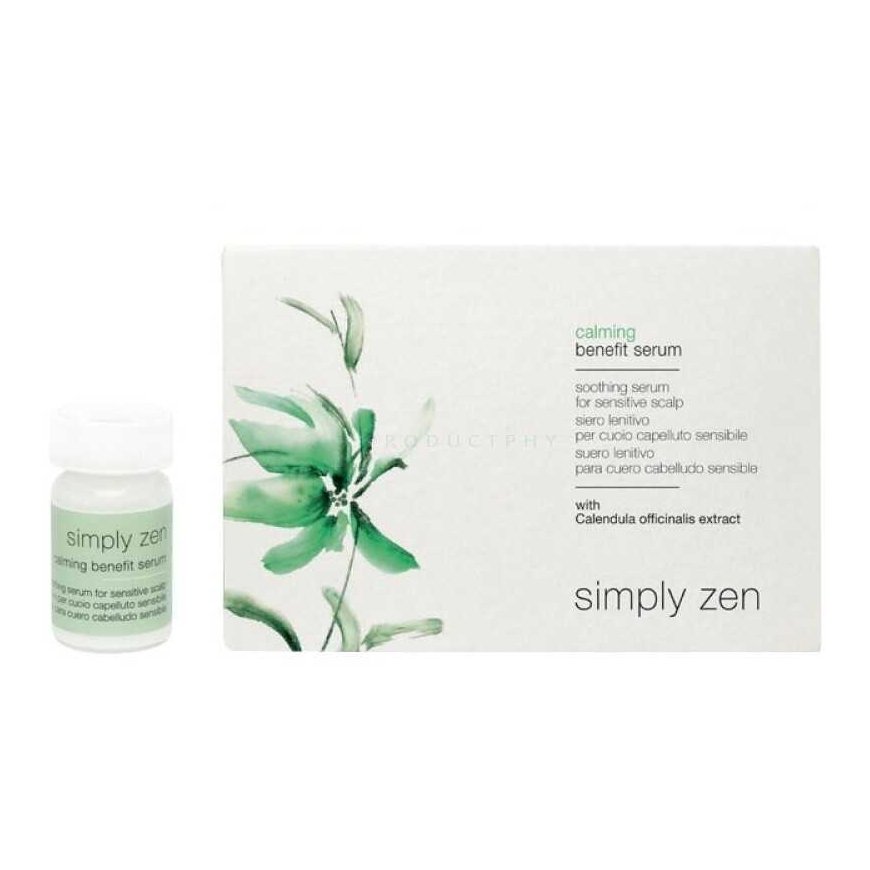 Simply Zen, Calming, Leave In Scalp Treatment Serum, For Calming, 12x, 5 ml
