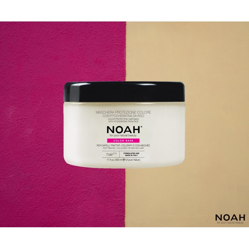 Noah 2.4. Hair Mask With Rice Phytokeratine Color-saving mask for dyed hair, 200 ml – 2