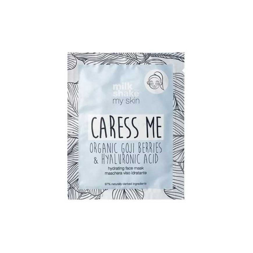 Milk Shake, My Skin Caress Me, Hyaluronic Acid, Hydrating, Sheet Mask, For Face, Day, 28 g