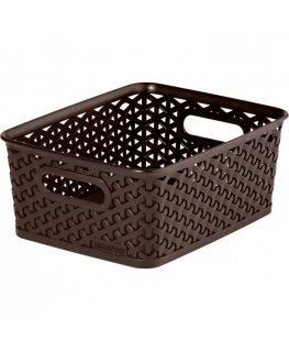 Basket My Style S 4L 25,5x19,6x10,3cm dark brown