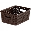 Basket My Style S 4L 25,5x19,6x10,3cm dark brown Basket My Style S 4L 25,5x19,6x10,3cm dark brown