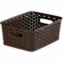 Basket My Style S 4L 25,5x19,6x10,3cm dark brown Basket My Style S 4L 25,5x19,6x10,3cm dark brown