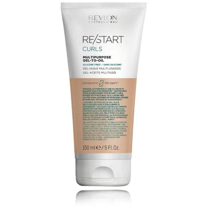 "Revlon Re-Start Curls" multifunctional gel with oil 150ml