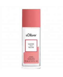 s.Oliver Natural spray deodorant Here and Now Woman 75ml