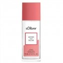 s.Oliver Natural spray deodorant Here and Now Woman 75ml s.Oliver Natural spray deodorant Here and Now Woman 75ml