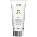 APIS Acne Stop valomoji kaukė su juoduoju Negyvosios jūros purvu ir žaliąja arbata 200 ml