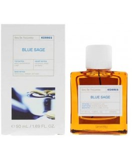 Korres Mėlyna Sage EDT tualetinis vanduo Unisex, 50 ml